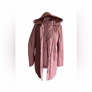 Ambiance Women's Pink Utility Jacket